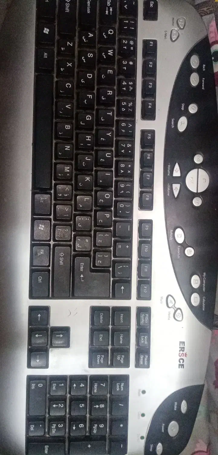 کیبرد عتیغه مارک ERSCE|قطعات و لوازم جانبی رایانه|اسدآباد, |دیوار