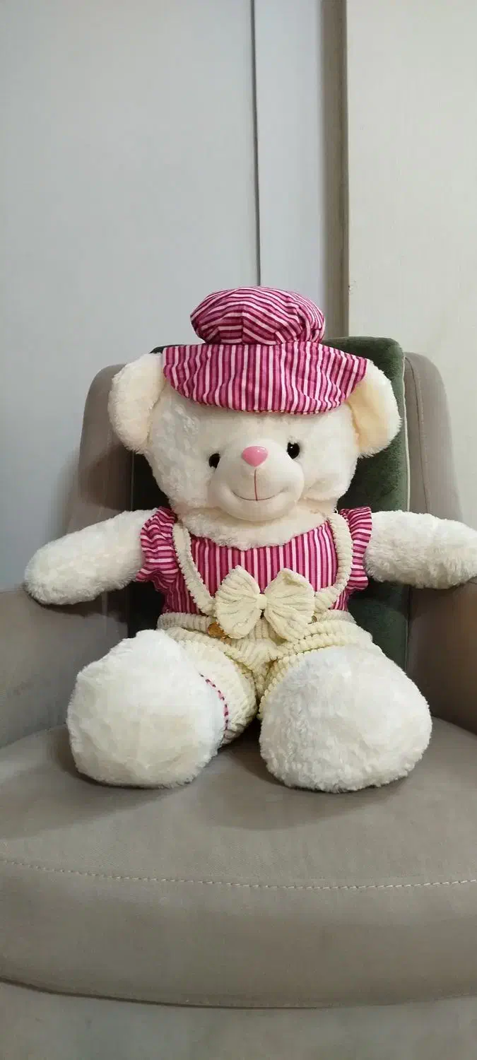 خرس بزرگ ۸۰ سانتی|اسباب‌بازی بچه|قم, حنیف نژاد|دیوار