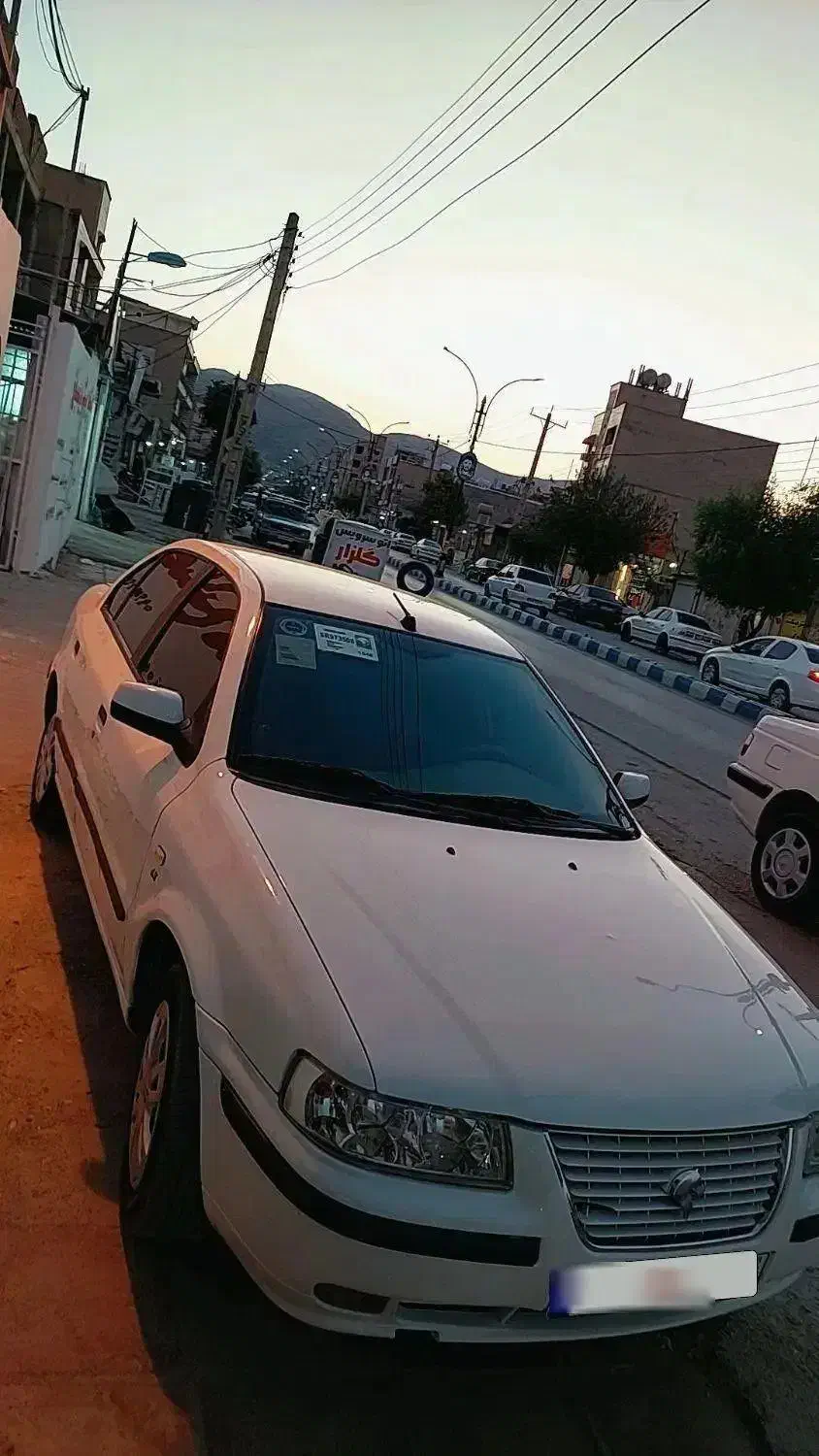 سمند ال ایکس ef7دوگانه فابریک پایه گازسوز مدل ۹۶|خودرو سواری و وانت|ایذه, |دیوار