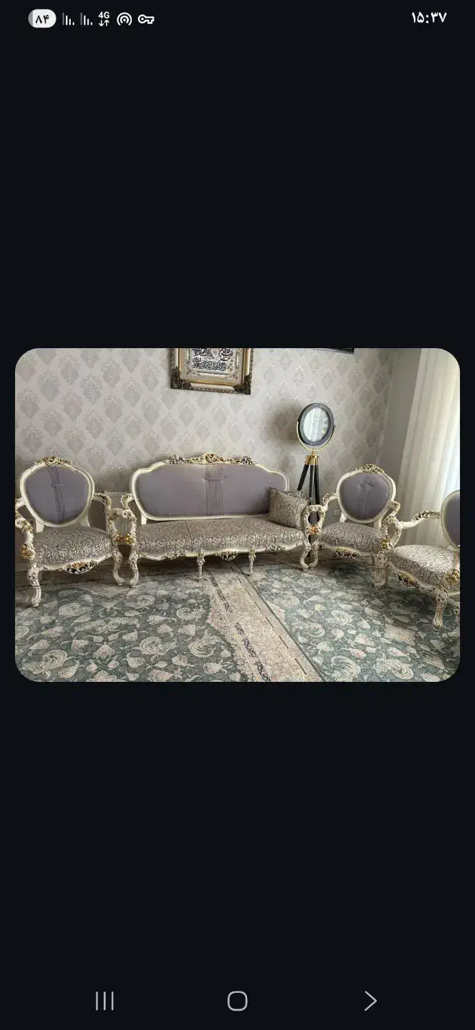 مبل ۷نفره باچوب درجه یک|مبلمان خانگی و میز عسلی|مشهد, امیریه|دیوار