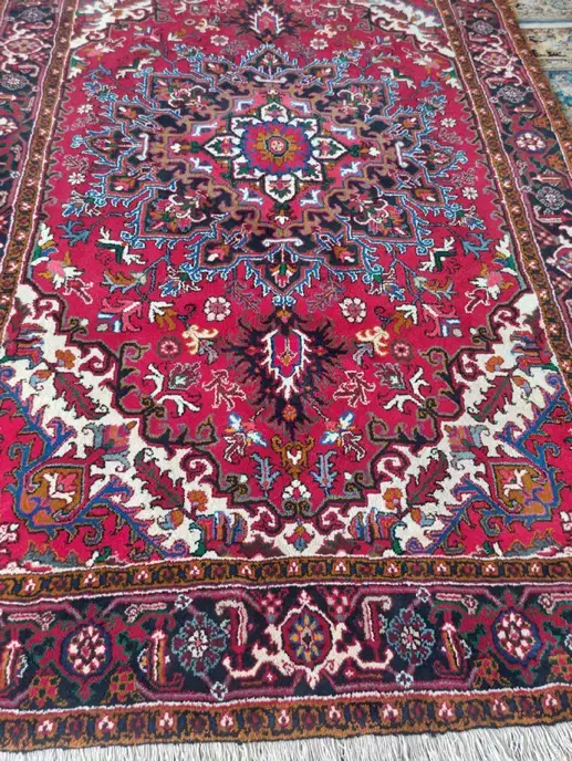 فرش دستبافت جفت ۶ متری هریس(انگشت بافت)|فرش|هریس, |دیوار