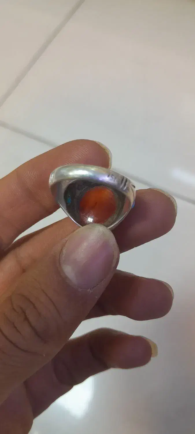 انگشتر نقره دستساز|جواهرات|شاهین‌شهر, بوستان حافظ|دیوار