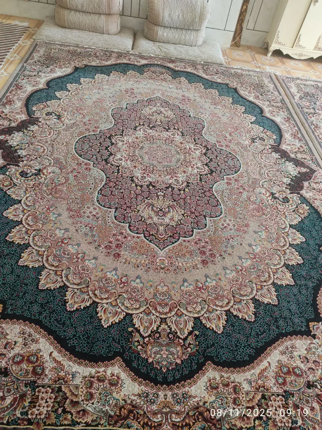 دو تخته فرش دوازده متری|فرش|لردگان, |دیوار