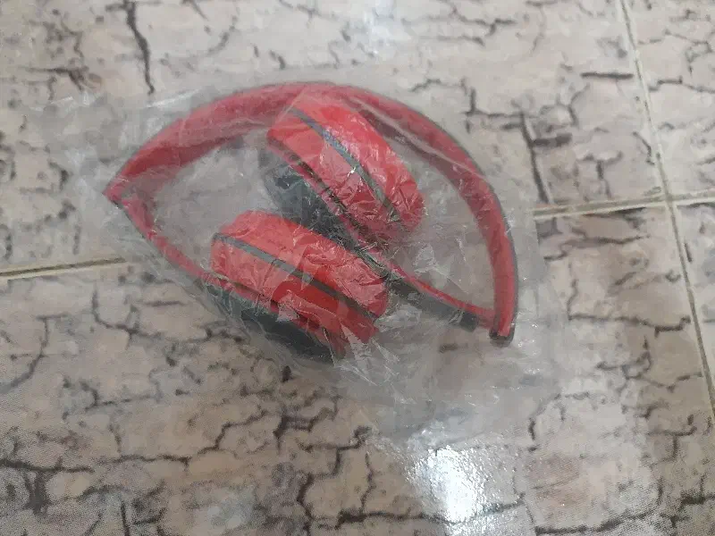 هدفون قرمز و طوسی|لوازم جانبی موبایل و تبلت|خمینیشهر, |دیوار