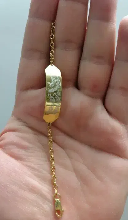 دستبند چهارقل نقره|زیورآلات و اکسسوری|یزد, |دیوار