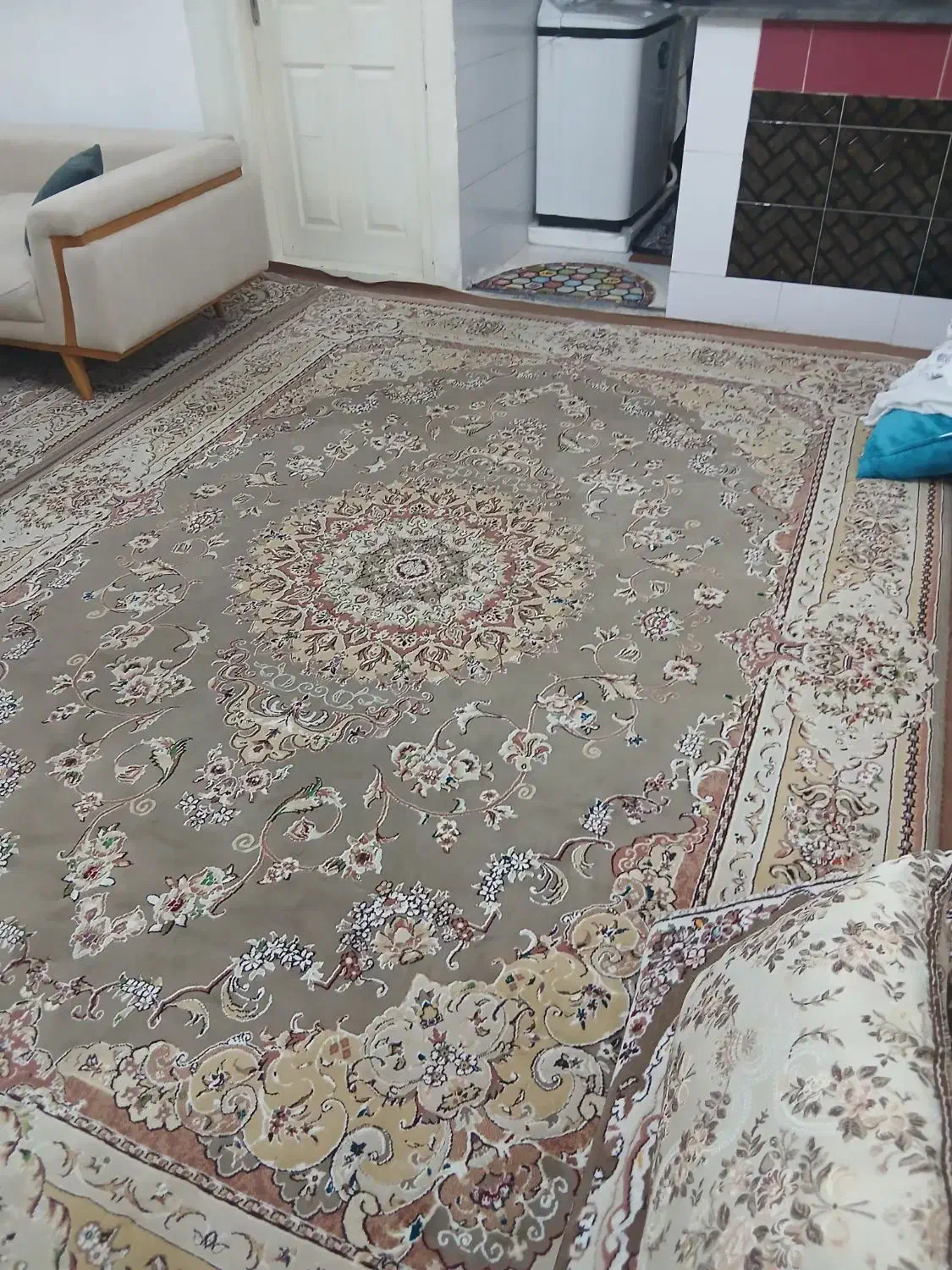 فرش ماشینی بافت قدیم|فرش|صفادشت, |دیوار