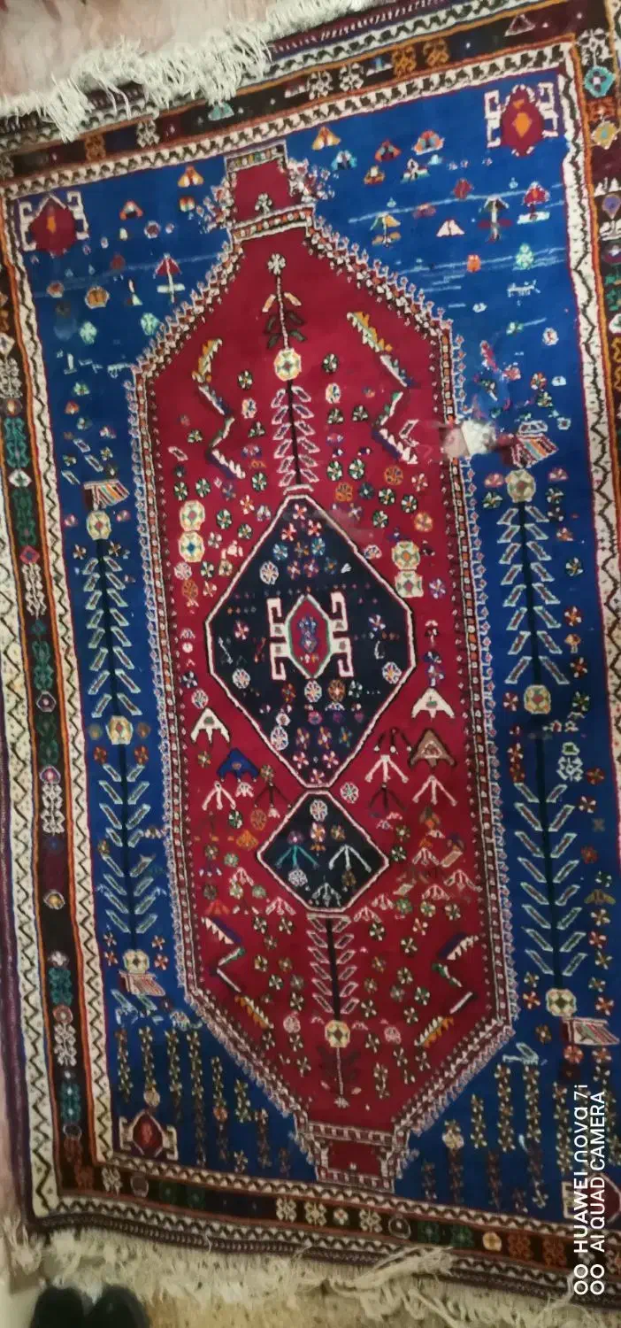 قالیچه دست بافت|فرش|دورود, |دیوار