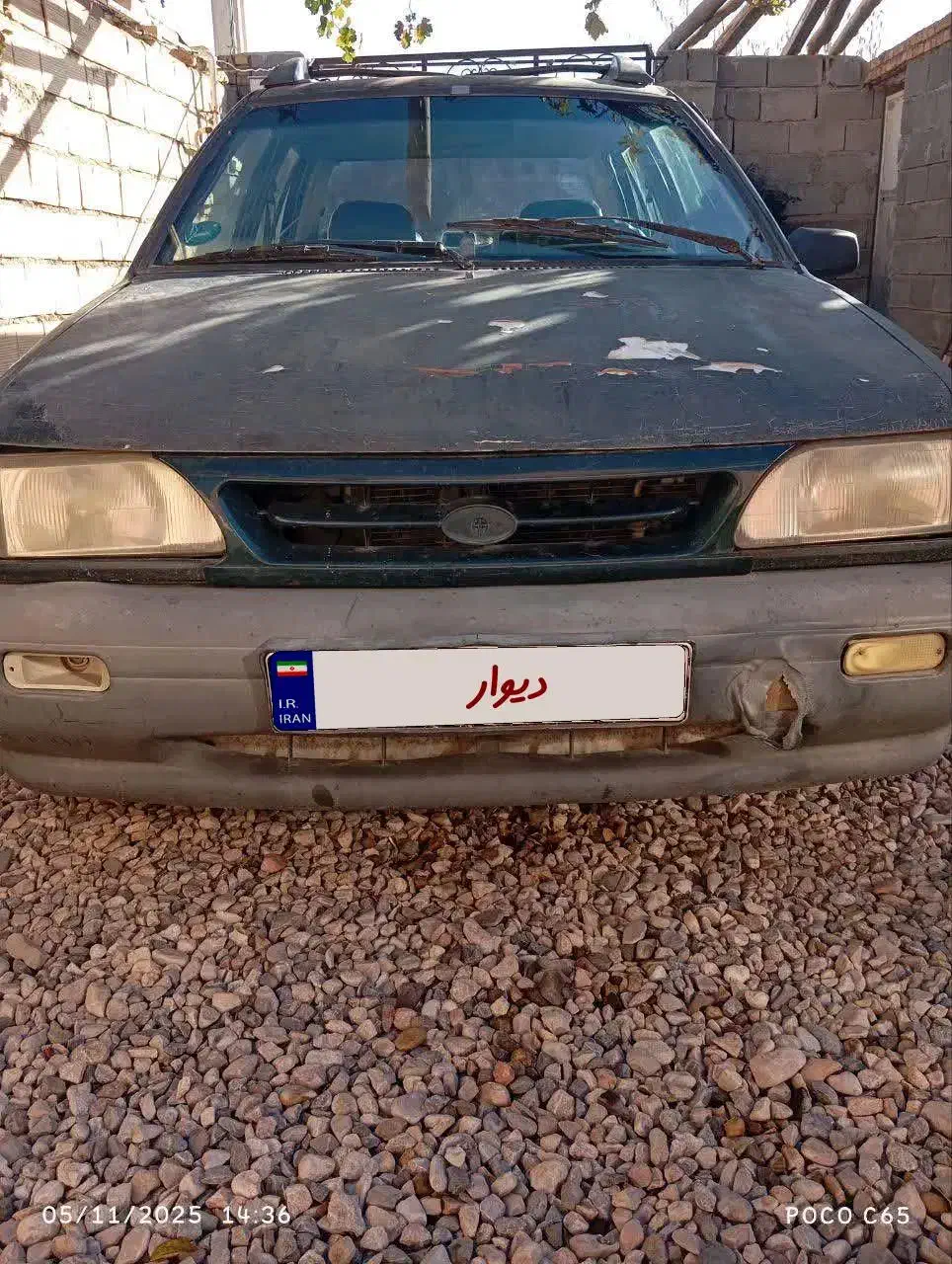 ماشین پراید یشمی ۷۸|خودرو سواری و وانت|بسطام, |دیوار