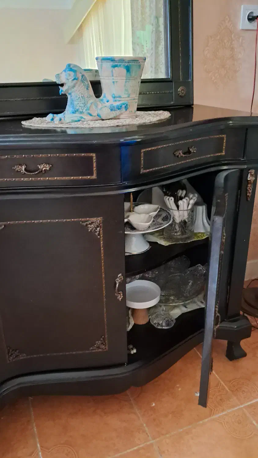 کنسول به همراه آینه|بوفه، ویترین، کنسول|گرگان, |دیوار