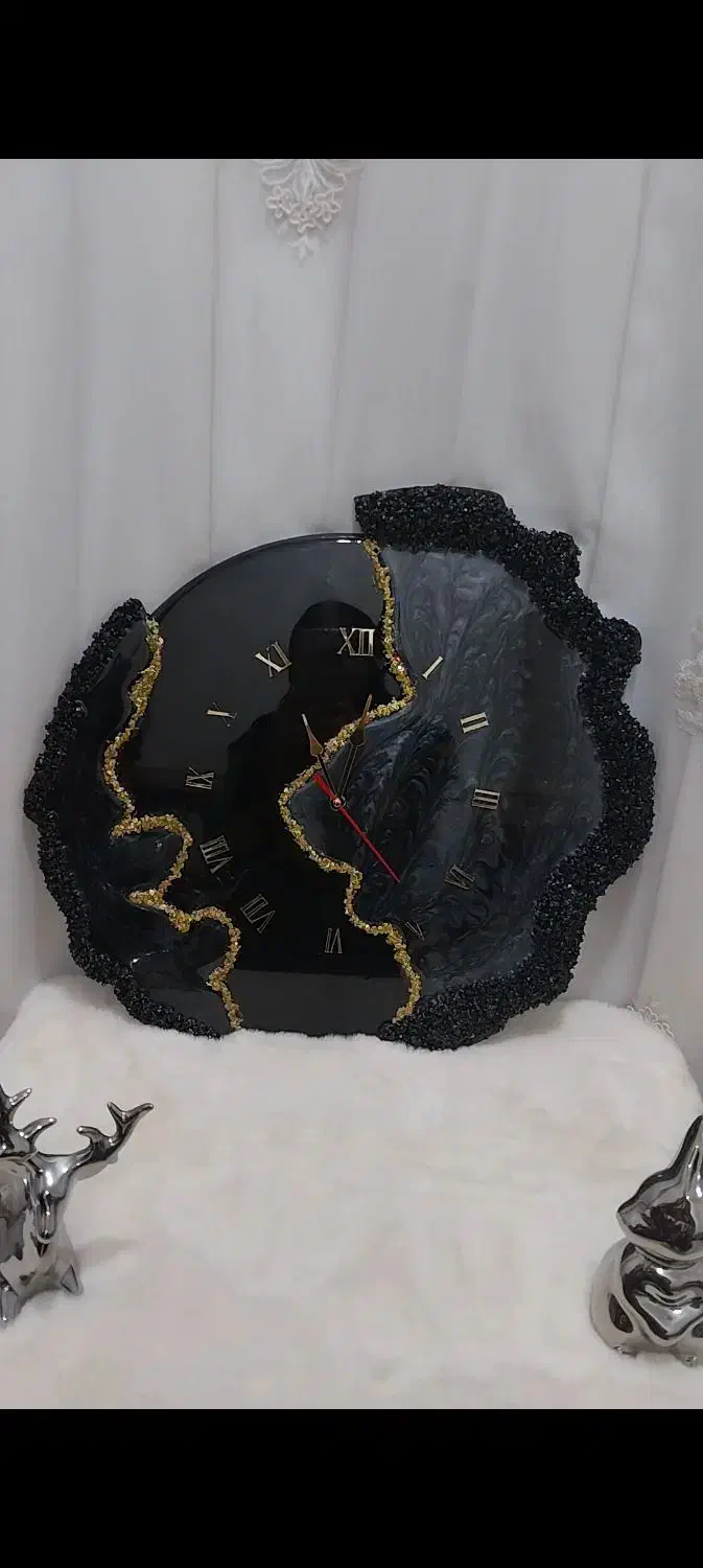 ساعت رزینی|ساعت دیواری و تزئینی|آبادان, |دیوار