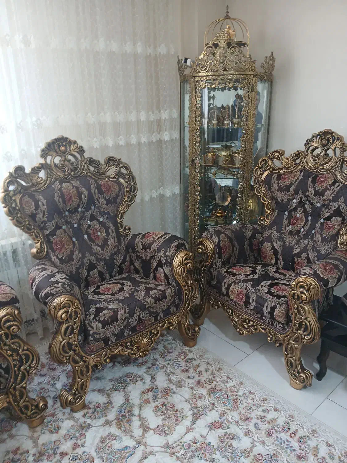 مبل سلطنتی کلاسیک|مبلمان خانگی و میز عسلی|پردیس, فاز ۸|دیوار