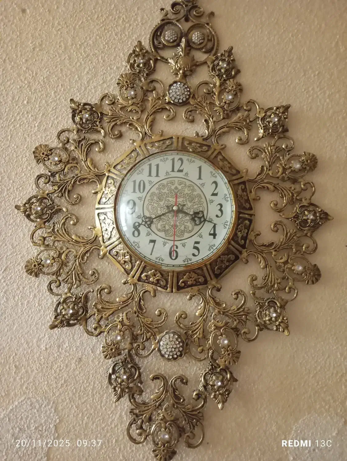 ساعت برنز سنگین وزن|ساعت دیواری و تزئینی|قم, کلهری|دیوار