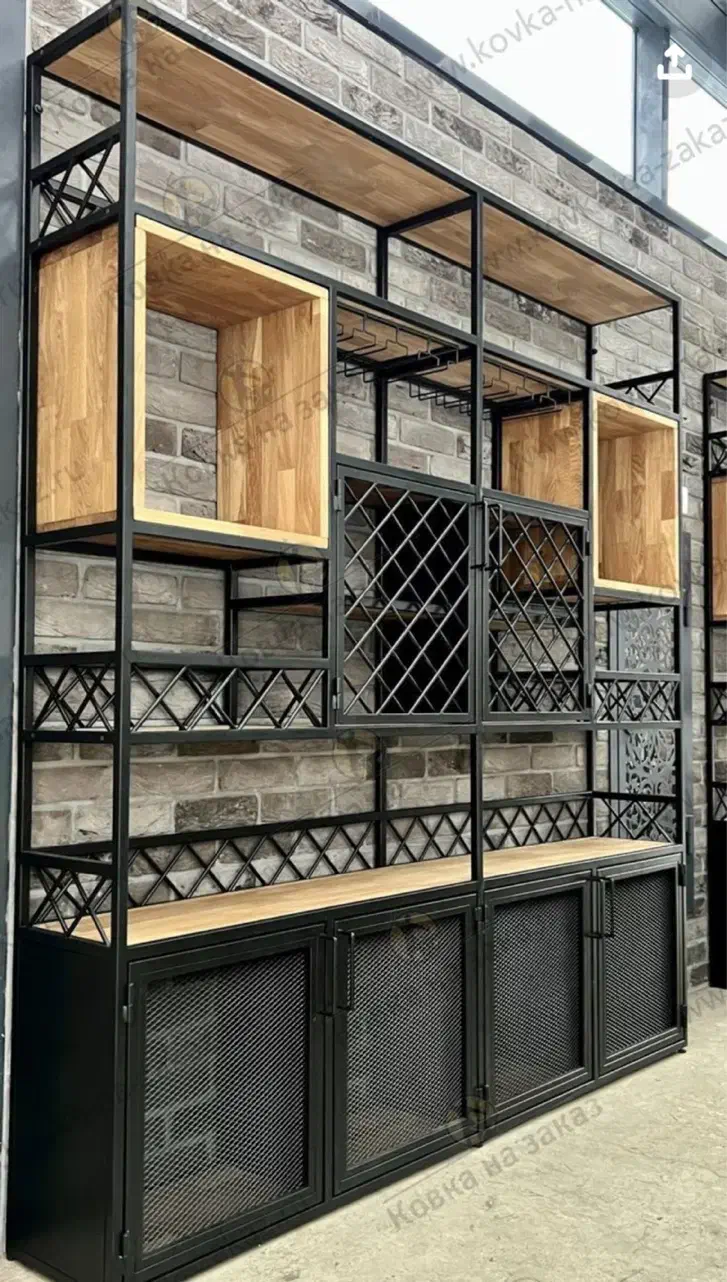 Mettal woodطراحی واجرای سازه های فلزی دکوراتیو|خدمات پیشه و مهارت|یزد, |دیوار