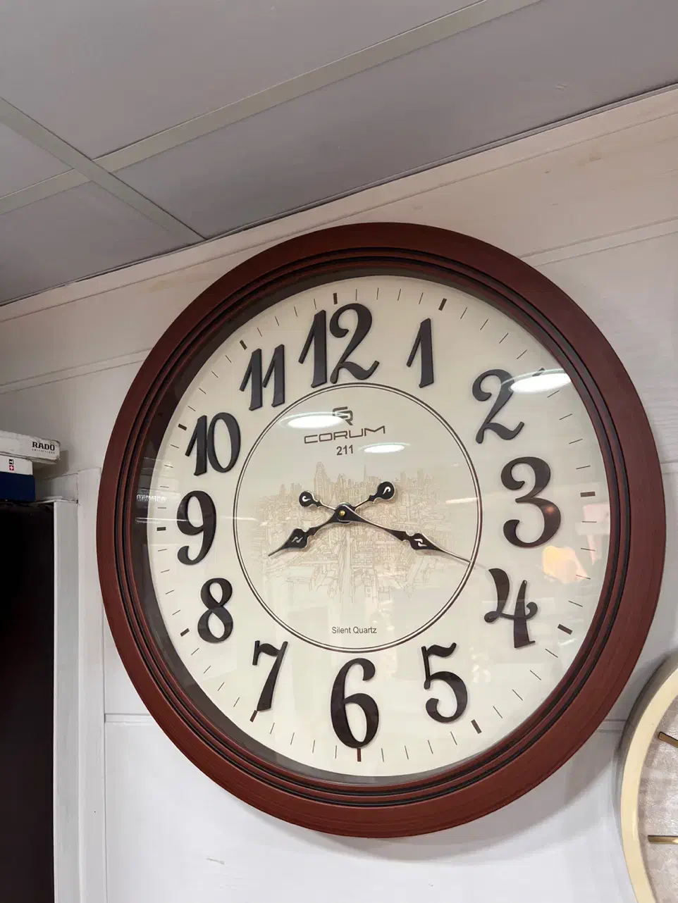 ساعت دیواری کروم ۶۰|ساعت دیواری و تزئینی|شیراز, سینما سعدی|دیوار