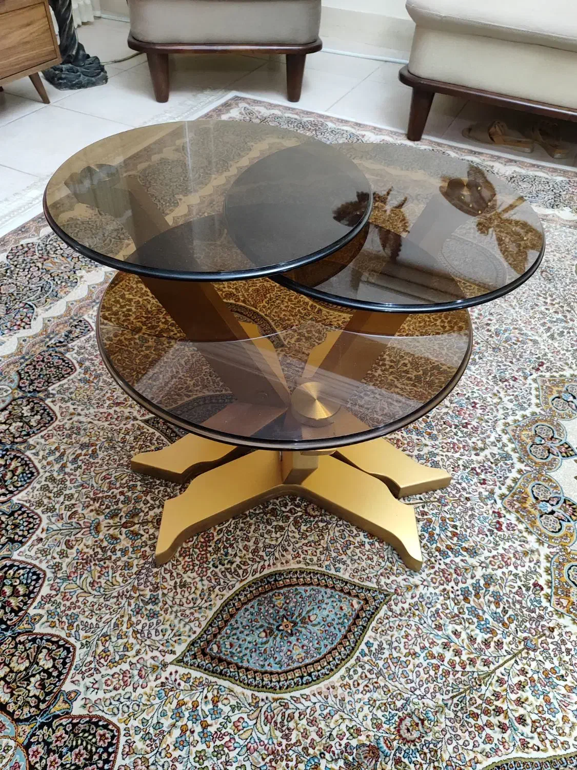 میز وسط همراه با عسلی|مبلمان خانگی و میز عسلی|شاهین‌شهر, فردوسی|دیوار