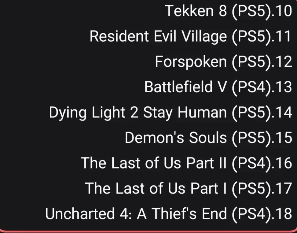 بازی های ps4 و ps5 در حد نو|کنسول، بازی ویدئویی و آنلاین|شیراز, شاهجیان|دیوار