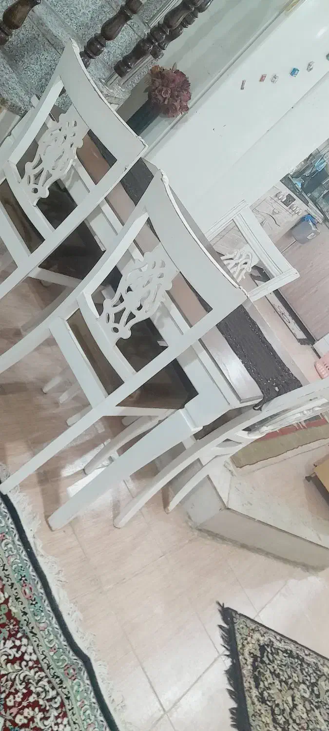 میز صندلی آشپز خانه درحد نو ۵میلیون|میز و صندلی غذاخوری|زرند, |دیوار