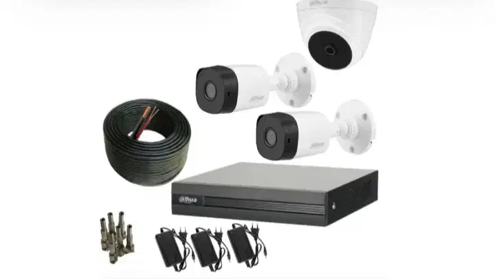 سیستم امنیتی داهوا مدل-cctv x3 (اقساط پترو کارت)|دوربین مداربسته|شادگان, |دیوار