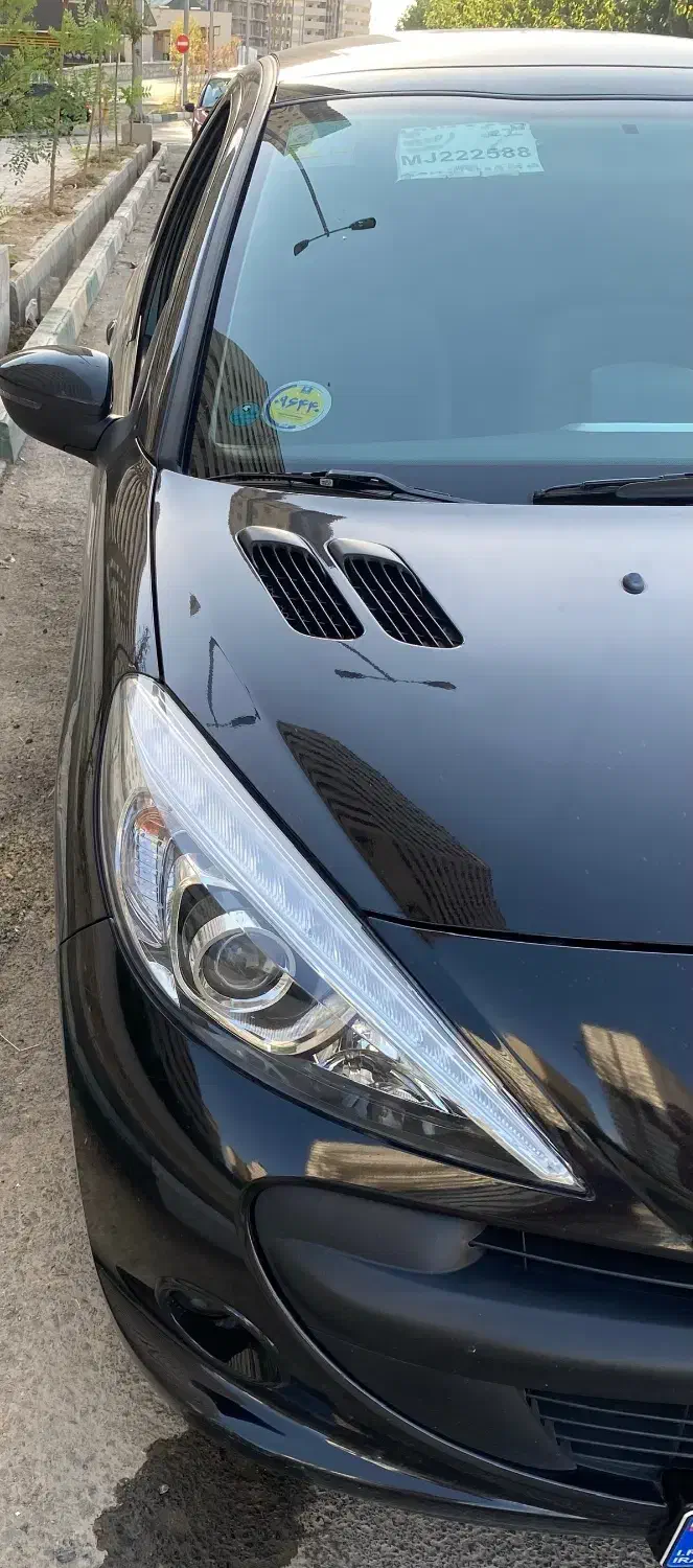 207 پانا مشکی 1400 بدون رنگ|خودرو سواری و وانت|تهران, گلستان (شهرک راه آهن)|دیوار