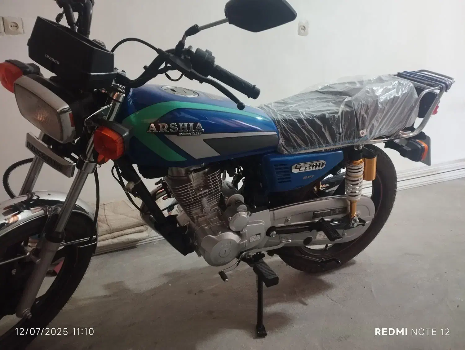 موتور 1403 درحد نو|موتورسیکلت|تاکستان, |دیوار