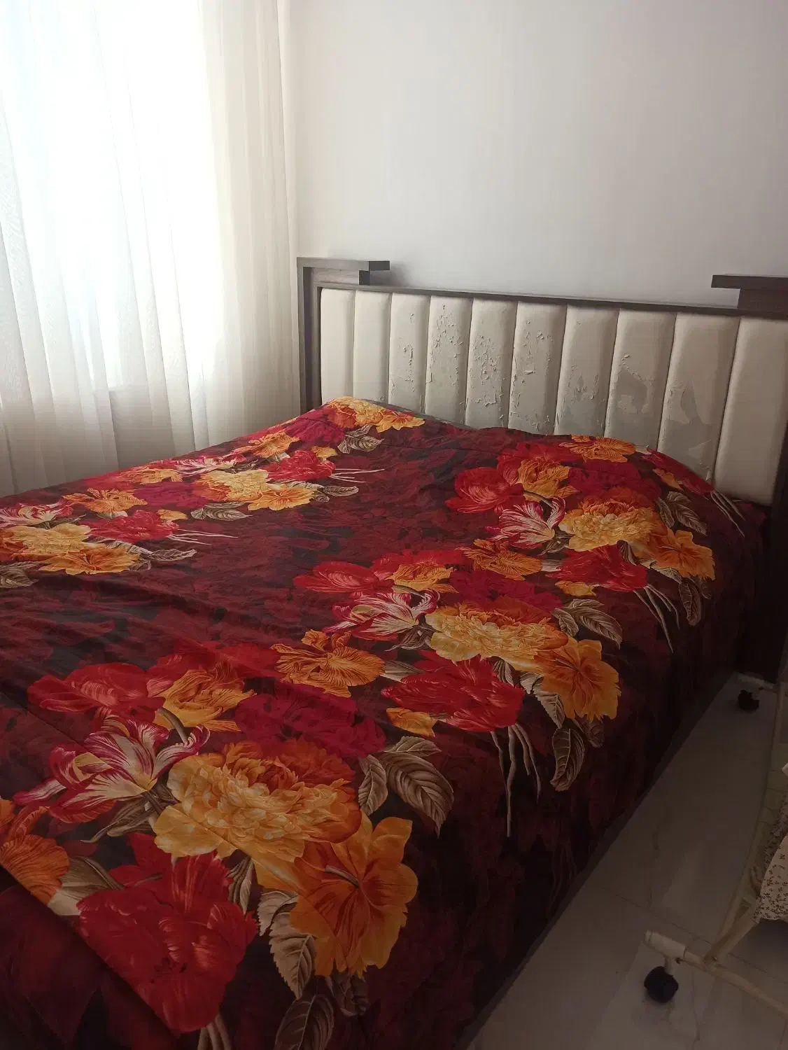 تخت خواب تمام ام دی اف|تخت و سرویس خواب|ابهر, |دیوار