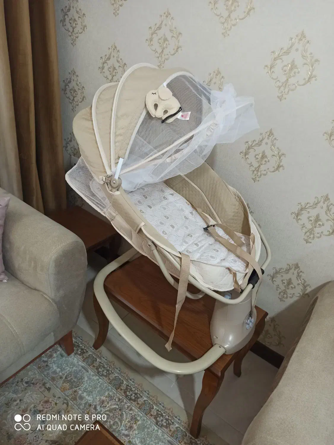 گهواره برقی مارک ماستلا|اسباب و اثاث بچه|قم, انسجام|دیوار