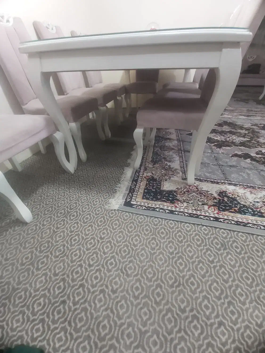 میز نهارخوری ۸نفره با۳تامیزعسلی|میز و صندلی غذاخوری|تهران, افسریه شمالی|دیوار