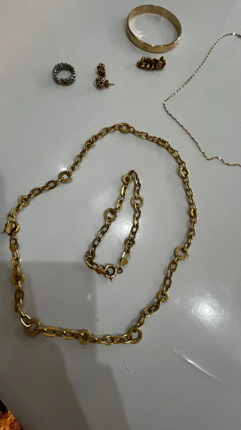 طلاهای در حد نو و کاملا سالم|جواهرات|تهران, نازی‌آباد|دیوار