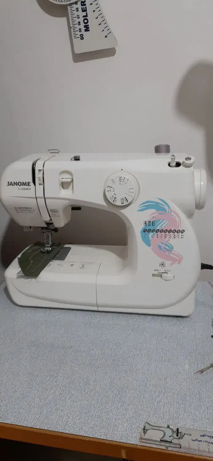 چرخ خیاطی ژانومه ۶۳۹ دکمه اتومات|چرخ خیاطی و ریسندگی|گنبد کاووس, |دیوار