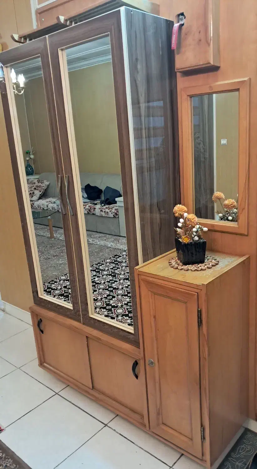 جاکفشی و جالباسی زیبا|جاکفشی، کمد، دراور|همدان, |دیوار