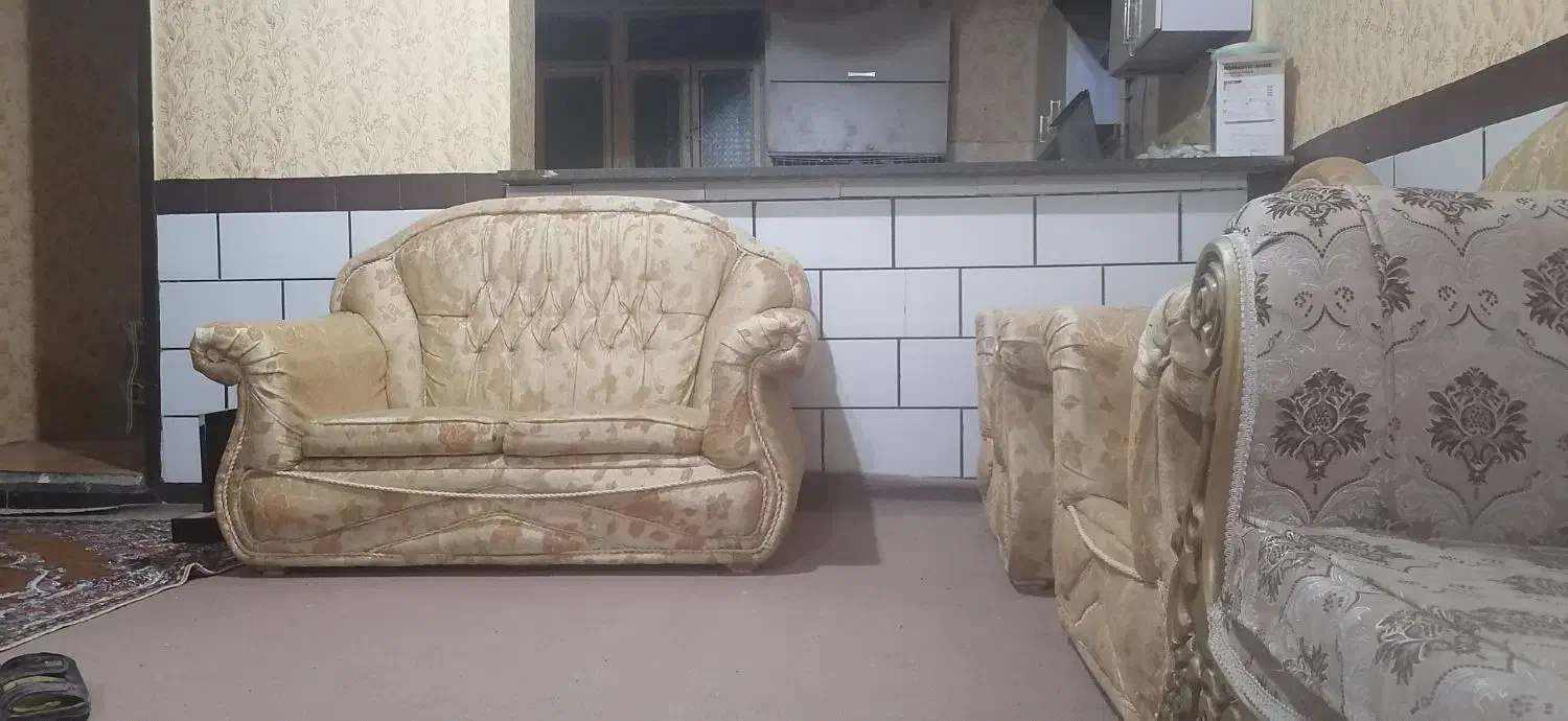 مبلمان هفت نفره راحتی|مبلمان خانگی و میز عسلی|مسجد سلیمان, |دیوار