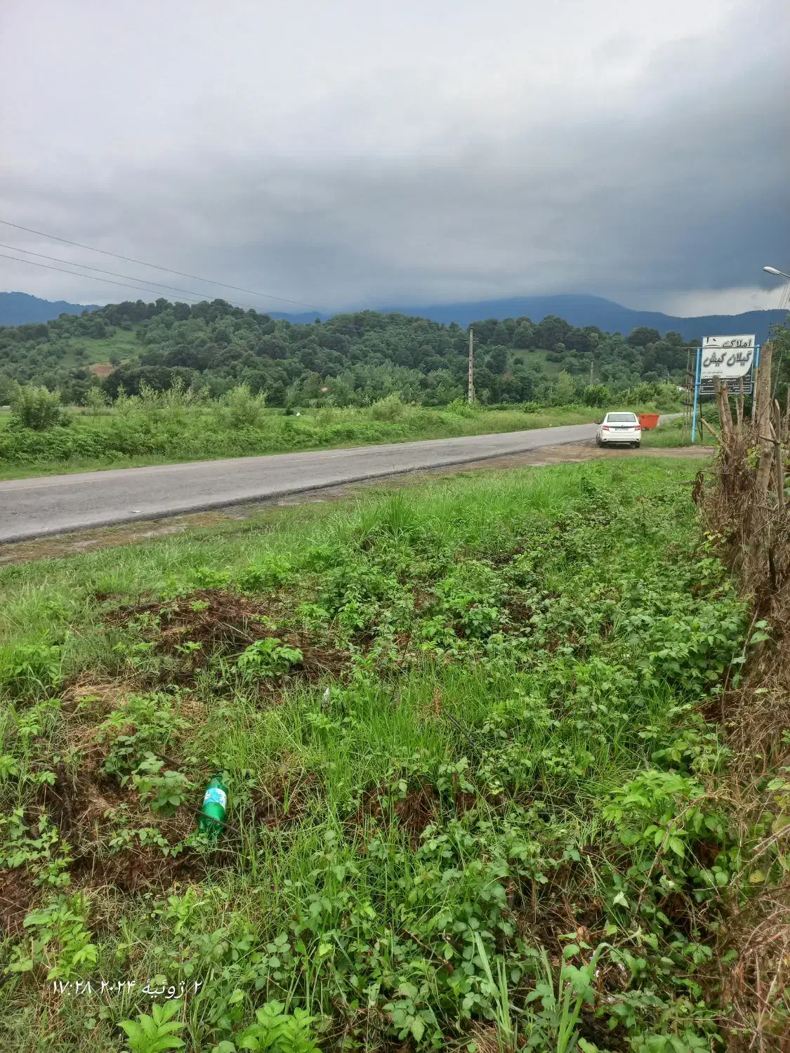 زمین تجاری مسکونی سه بر،مسیر لاهیجان به سیاهکل|فروش زمین و ملک کلنگی|لاهیجان, آهندان|دیوار