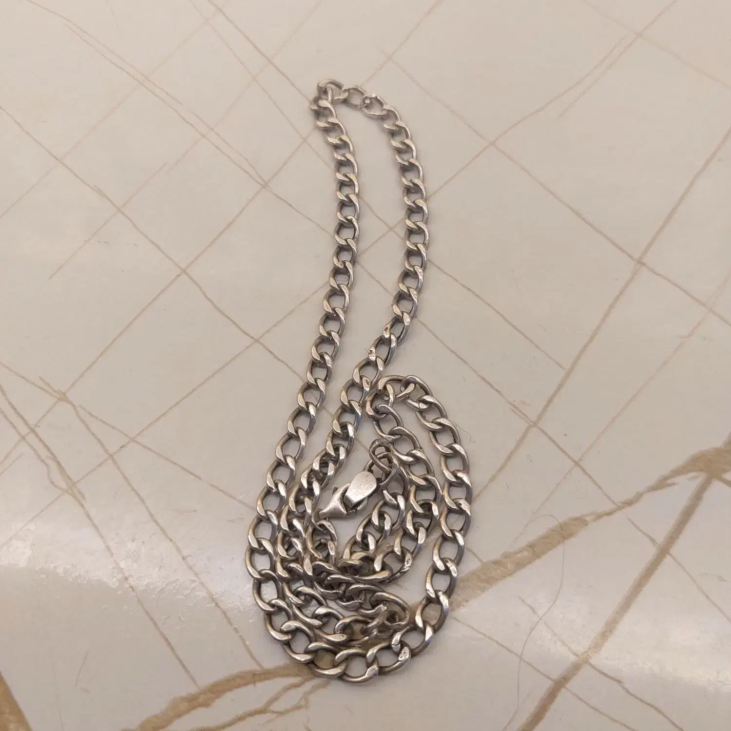 زنجیر گردنی نقره بافت متوسط ۵۳ سنتی|جواهرات|تهران, شهید رجایی|دیوار