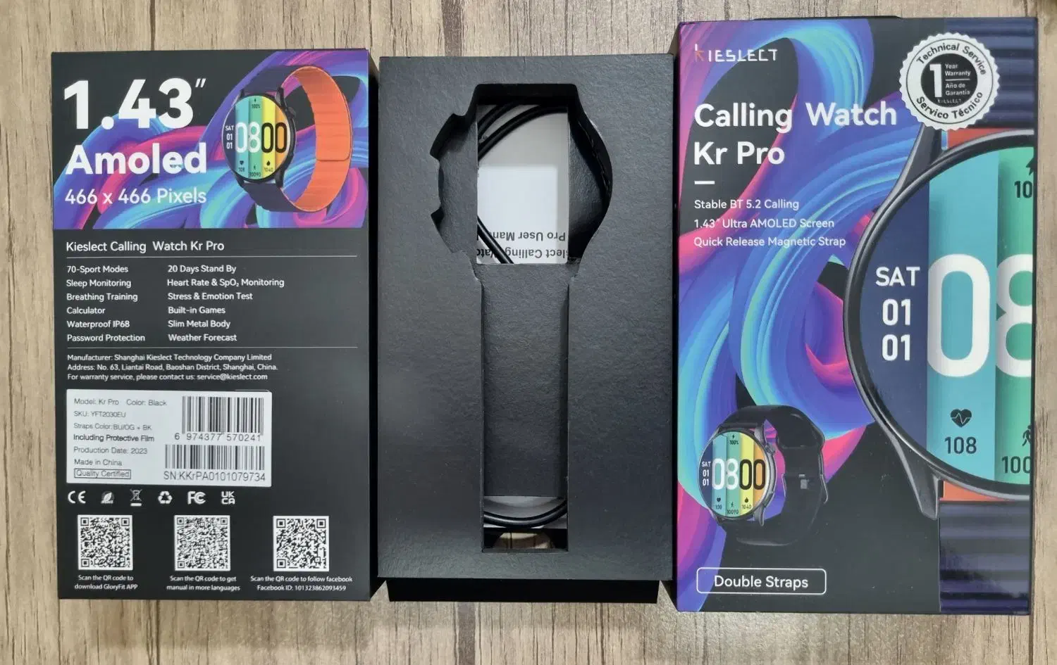 ساعت هوشمند Kieslect Kr Pro|ساعت|قم, پردیسان|دیوار