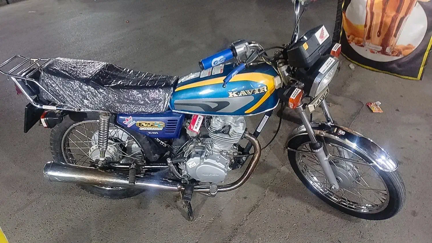 هندا کویر.و.رهرودرحدخشک94مزایده بابرگه معتبرمهرشده|موتورسیکلت|نسیمشهر, |دیوار