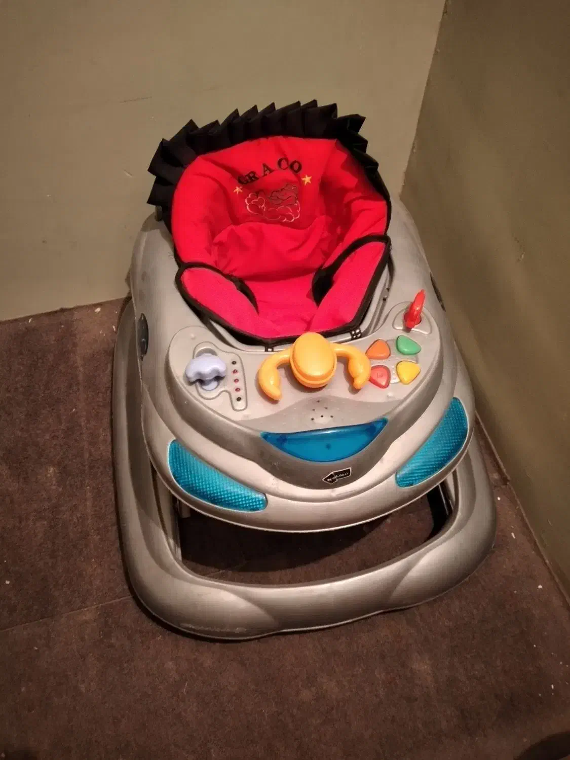 کالسکه در حد نو با روروک با صندلی غذا نو|کالسکه و لوازم جانبی|رفسنجان, |دیوار