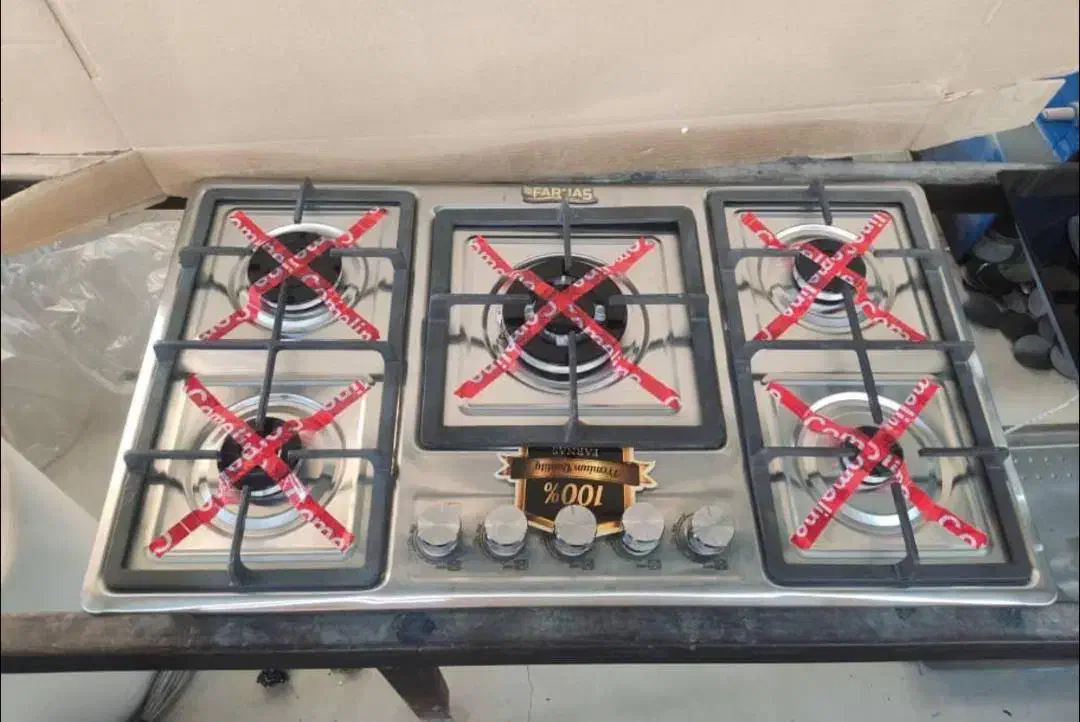 گاز رومیزی شیشه و استیل|اجاق گاز و لوازم برقی پخت‌وپز|صفادشت, |دیوار