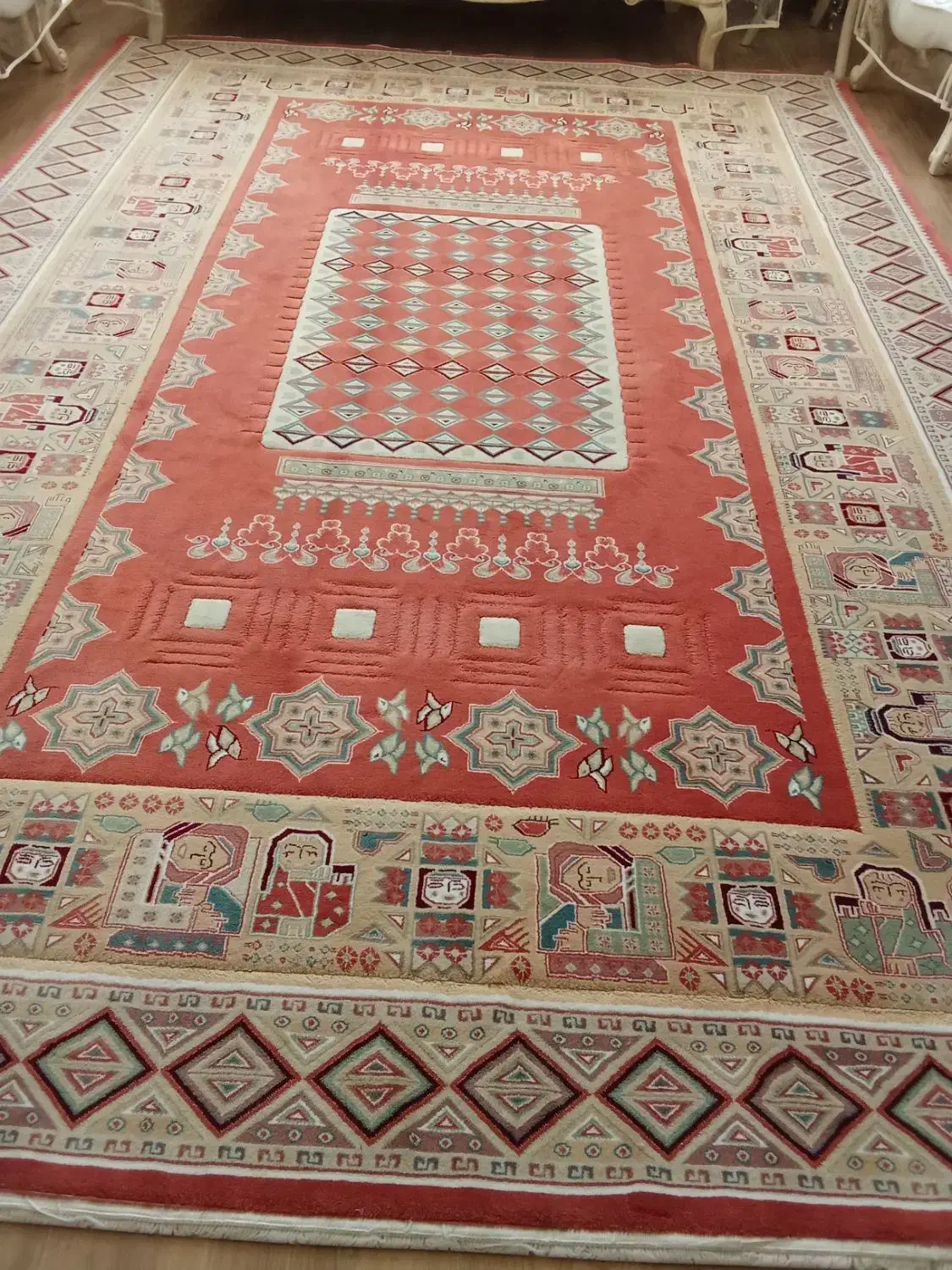 فرش ماشینی 9متری|فرش|میانه, |دیوار