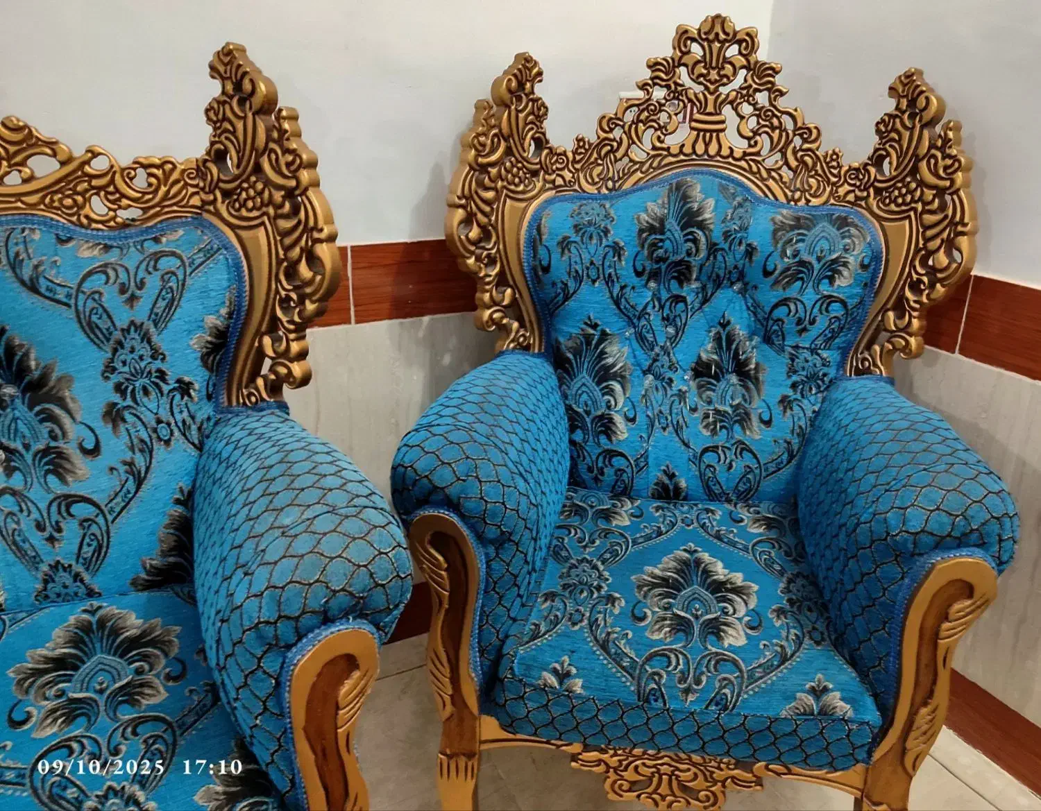 مبل سلطنتی|مبلمان خانگی و میز عسلی|عطاملک, |دیوار