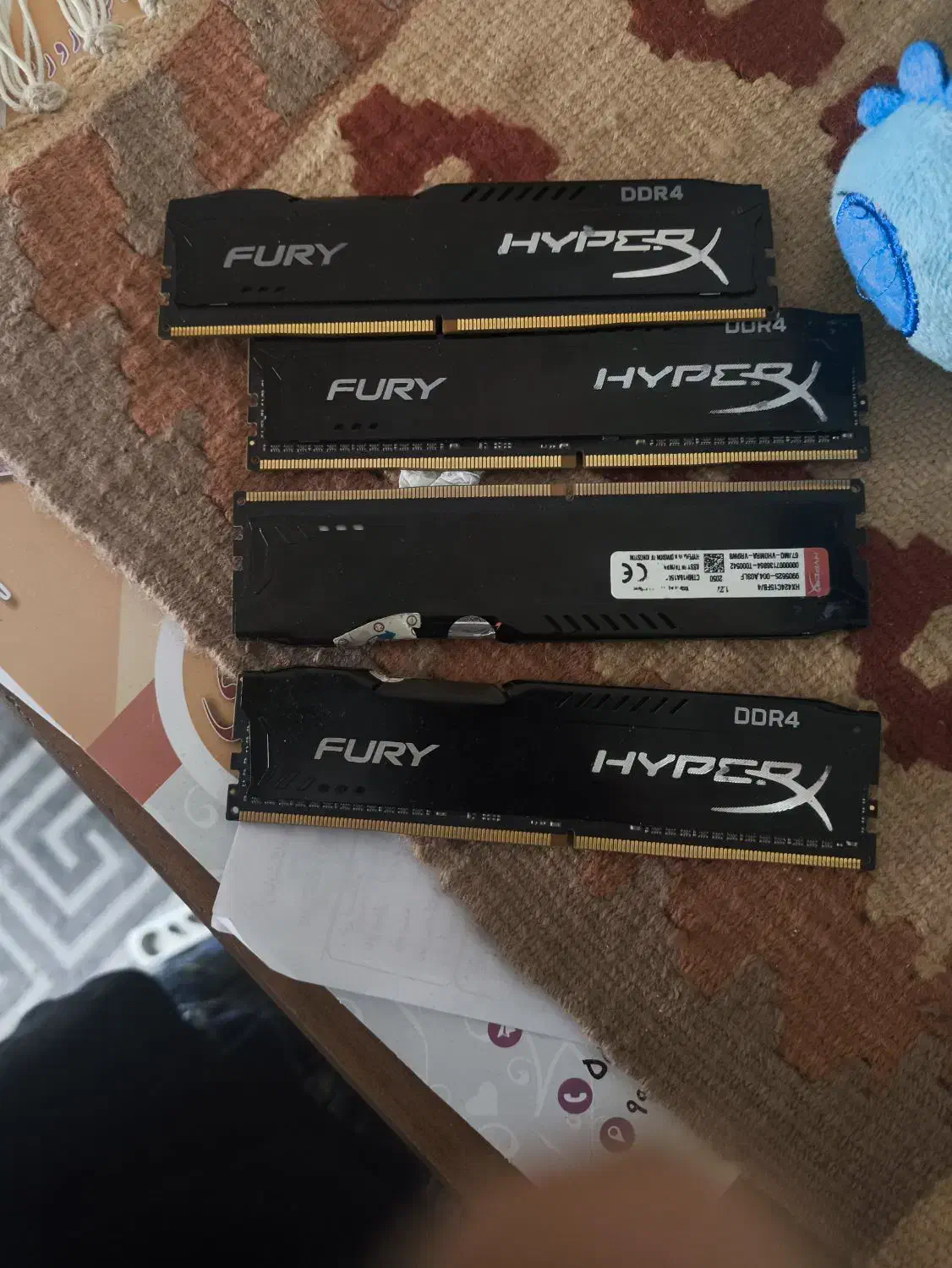 16 گیگ رم|قطعات و لوازم جانبی رایانه|ری, دولت‌آباد|دیوار