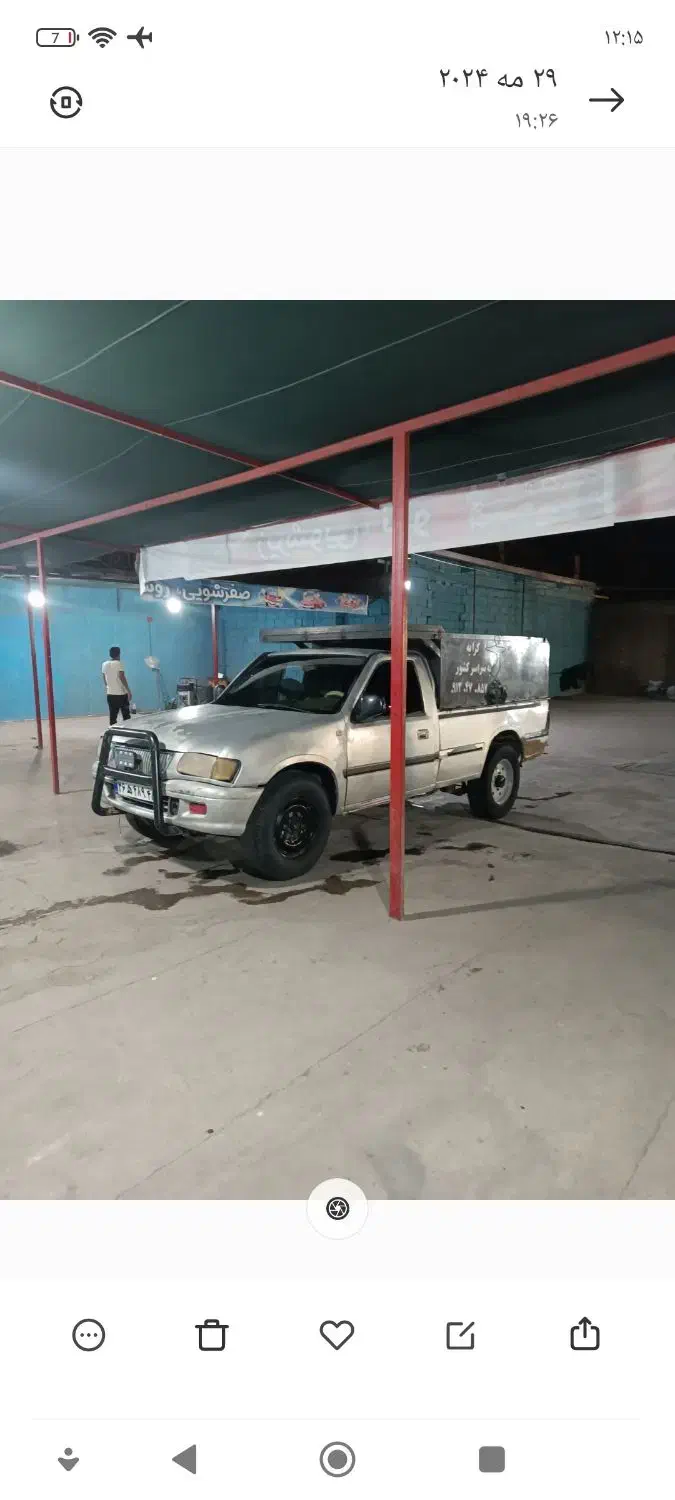 نیسان وانت مدل ۸۹  دوگانه کارخونه|خودرو سواری و وانت|کرمان, |دیوار