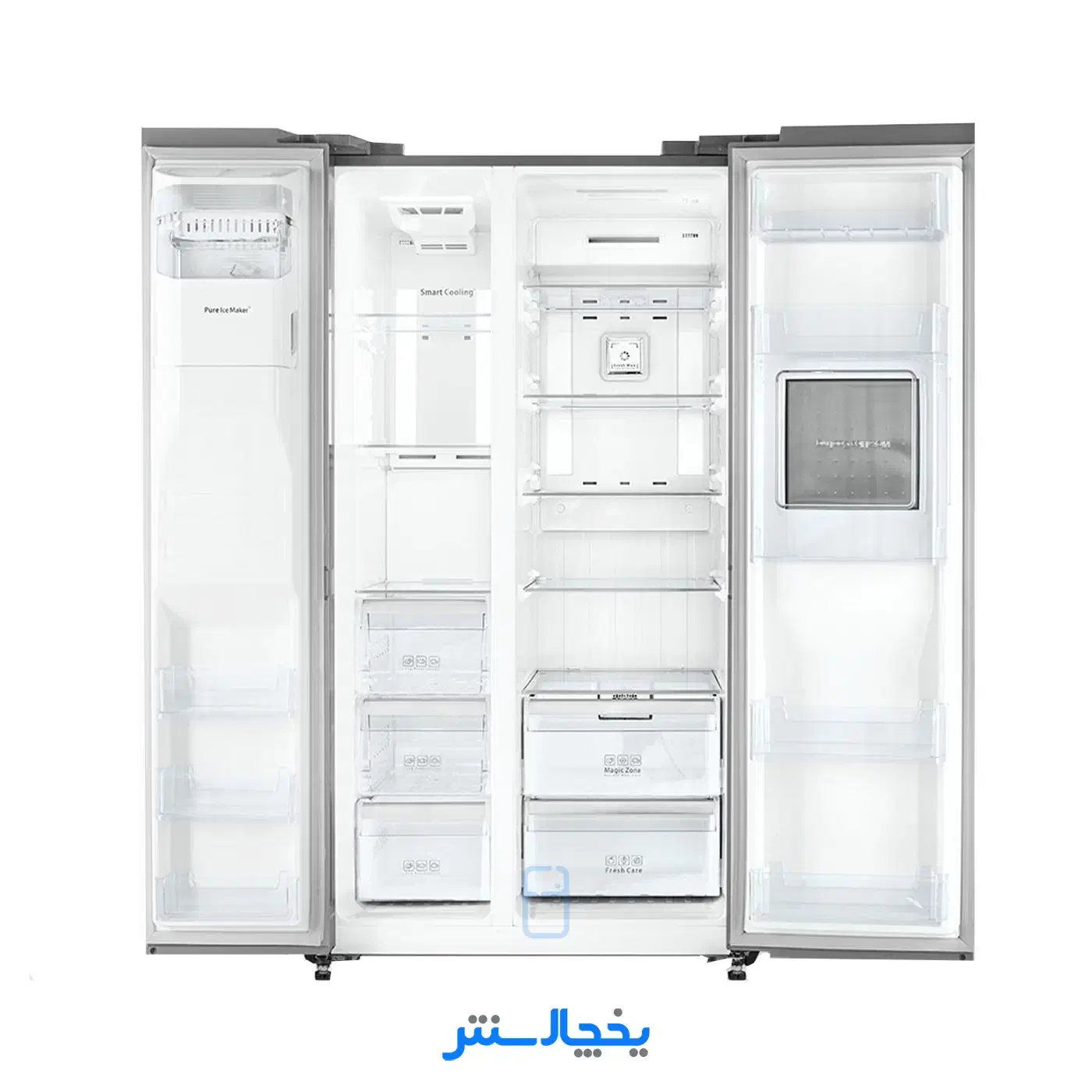 یخچال فریزر ساید دوو مدل SXi20-31W ظرفیت ۳۵ فوت|یخچال و فریزر|مشهد, کارمندان دوم|دیوار