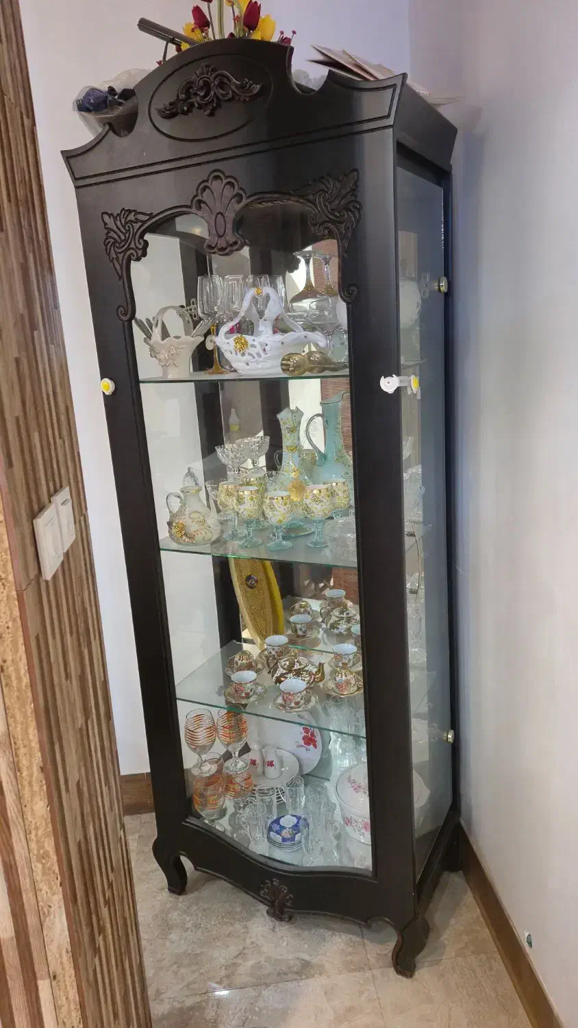 ویترین 4 طبقه|بوفه، ویترین، کنسول|رودسر, |دیوار