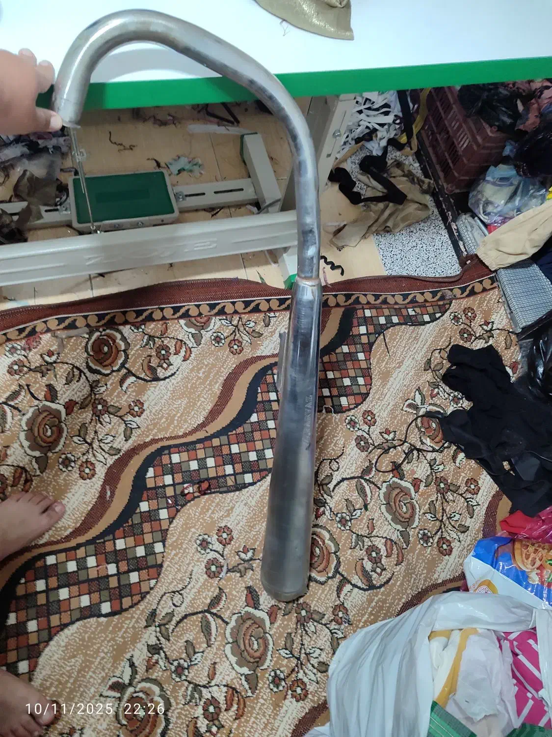 اگزوز۱۲۵ پرواز کاملا سالم|قطعات یدکی و لوازم جانبی|سقز, |دیوار