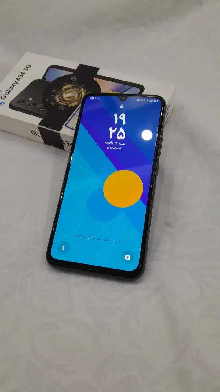 گوشی a34 درحد صفر|موبایل|پردیس, فاز ۸|دیوار