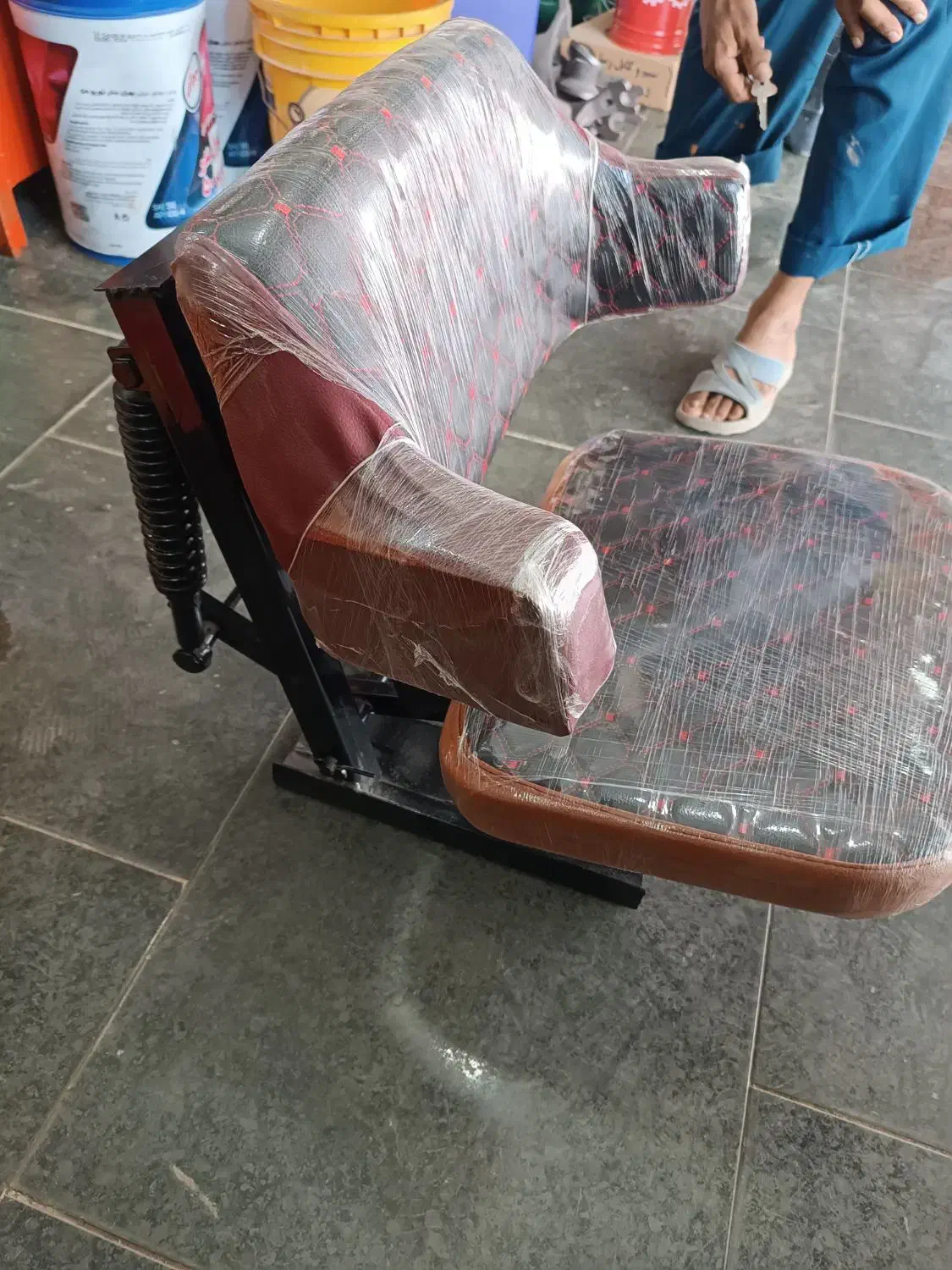 صندلی تراکتور دو فنره|قطعات یدکی و لوازم جانبی|گنبد کاووس, |دیوار