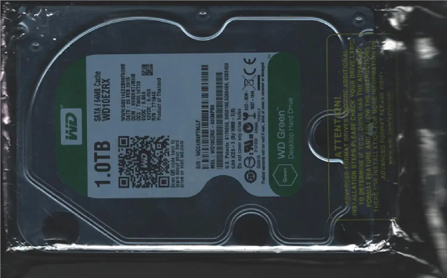 هارد وسترن دیجیتال سبز 1 ترابایت|قطعات و لوازم جانبی رایانه|اصفهان, مفتح|دیوار