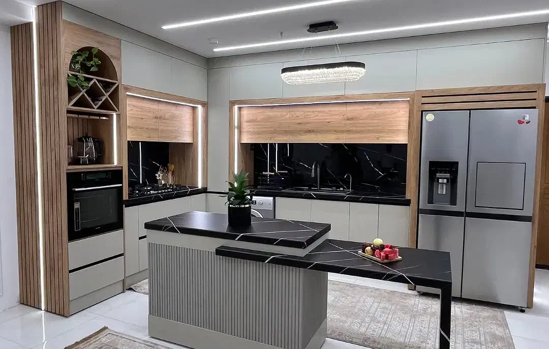 اقساط کاغذ دیواری کناف نقاشی کابینت لاین نوری|خدمات پیشه و مهارت|کرمانشاه, |دیوار