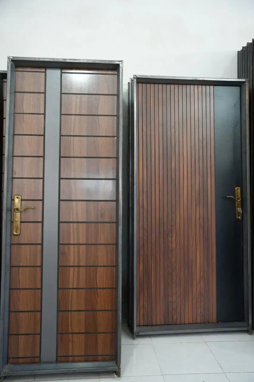 درب اتاقی چوبی با چهارچوب از دم قسط (بدون پول پیش)|مصالح و تجهیزات ساختمان|بم, |دیوار