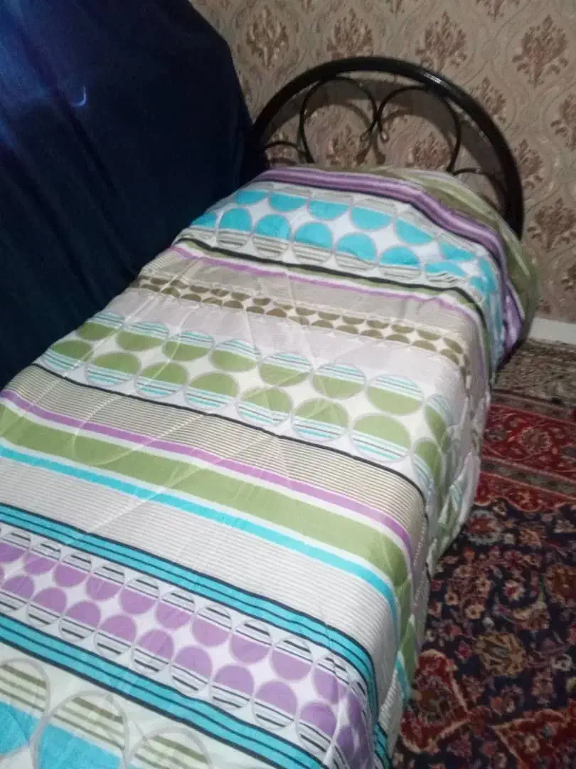 تختخواب دو طبقه فلزی|تخت و سرویس خواب|محمدیه-قزوین, |دیوار